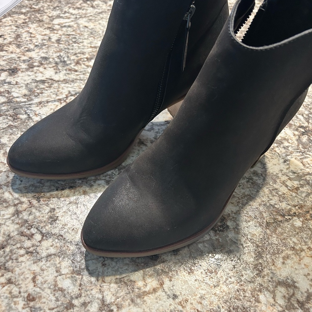 MIA Black Ankle Boots - Size 8.5